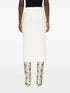 ribbed-knit skirt